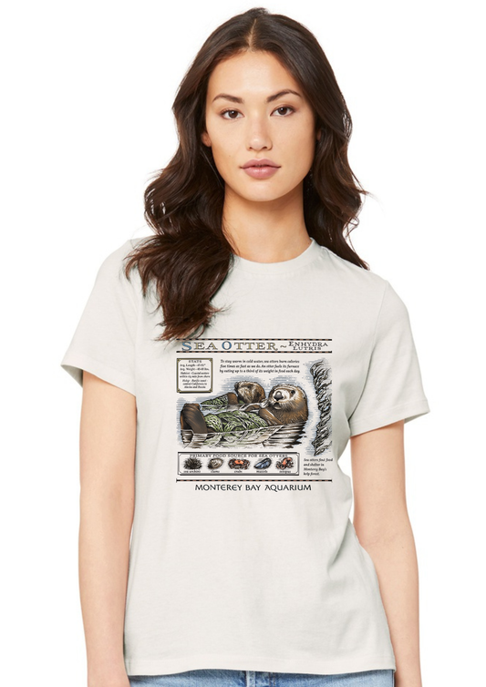 SEA OTTER MONTEREY BAY VINTAGE TEE