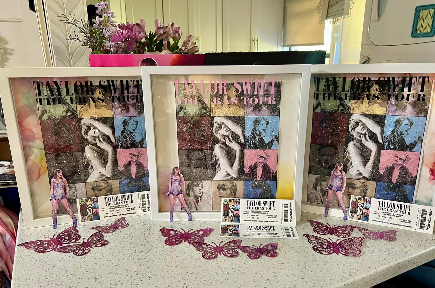 12x12 Custom Eras Tour Concert Shadowbox