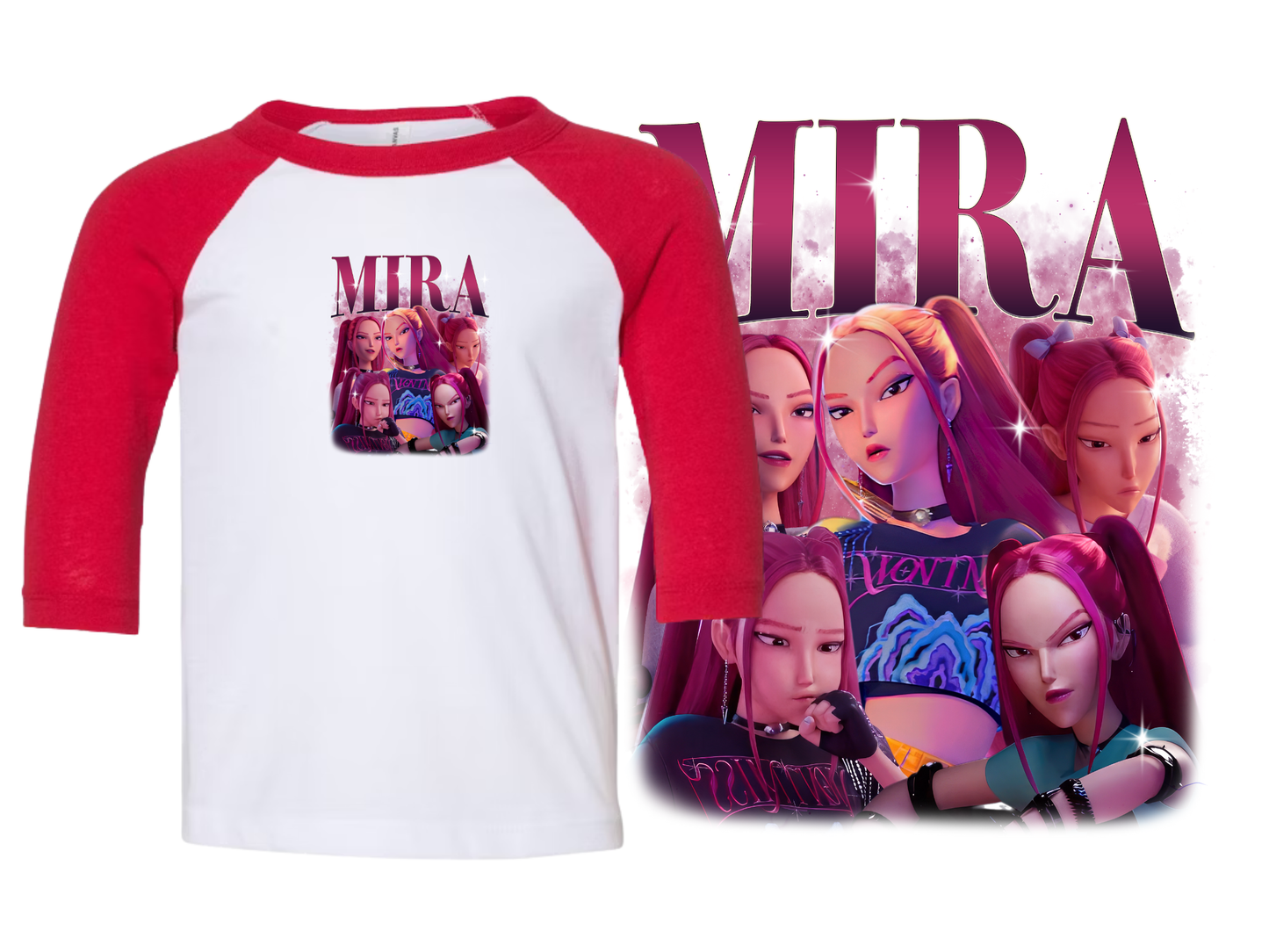 Huntr/X 3/4 Raglan YOUTH Tshirt
