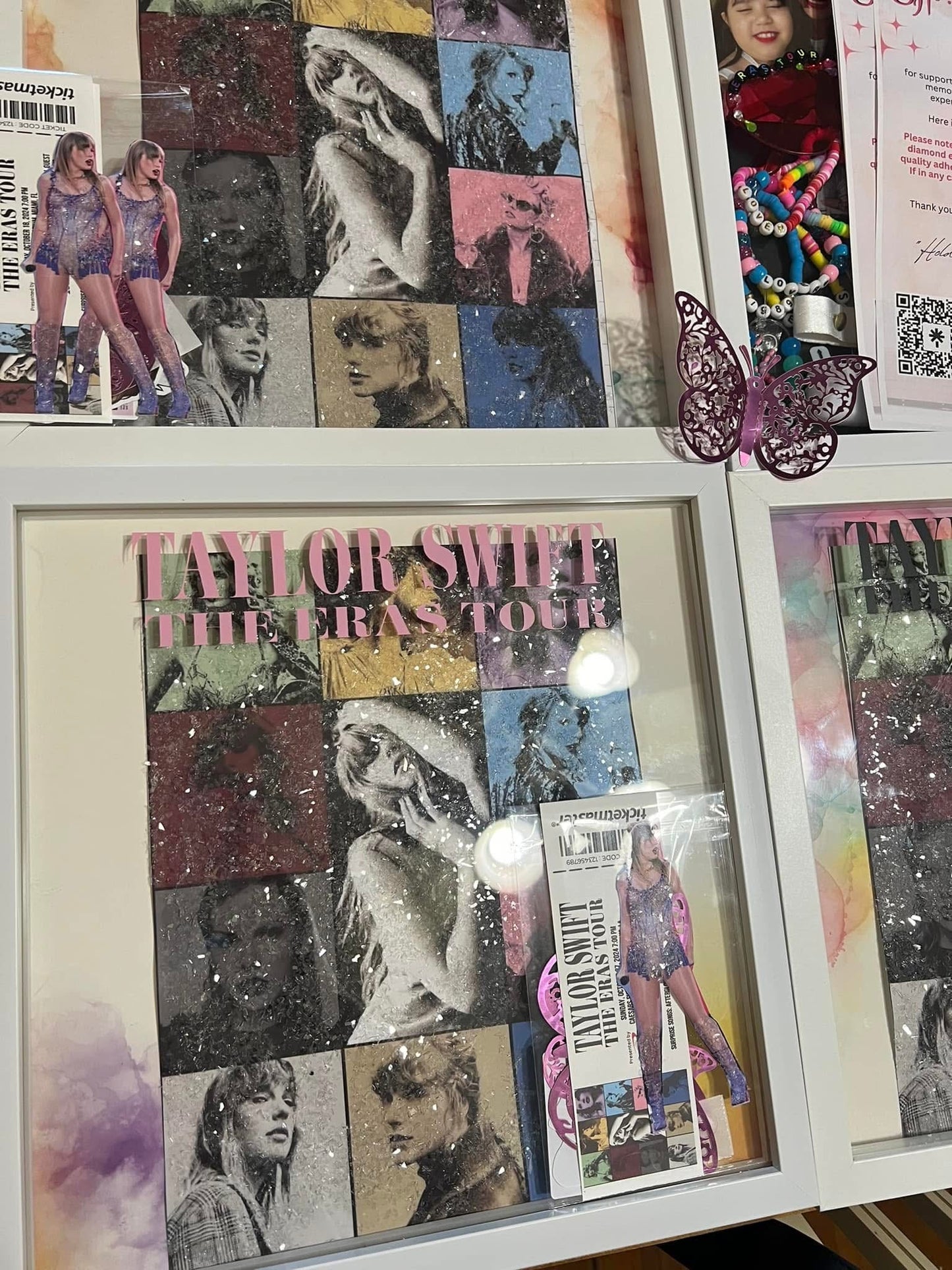 12x12 Custom Eras Tour Concert Shadowbox