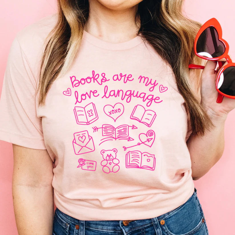 Books are my LOVE Language Tee