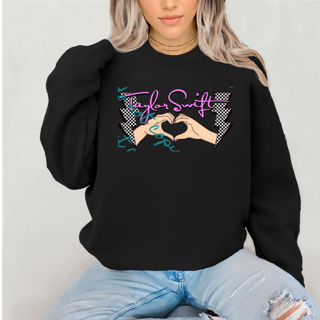 Taylor Heart Hands Sweatshirt