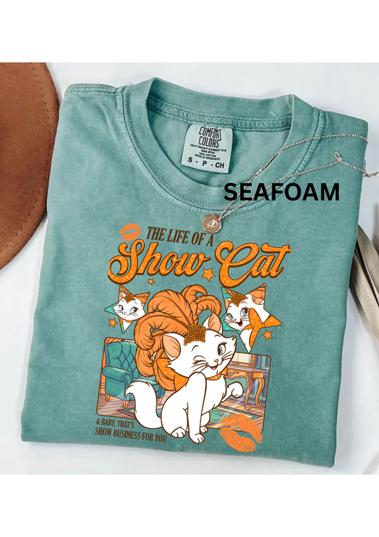 The Life Of A Showcat Comfort Colors T-Shirt