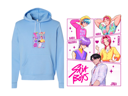 Huntr/X Saja Boys Character Junior Sized Hoodie