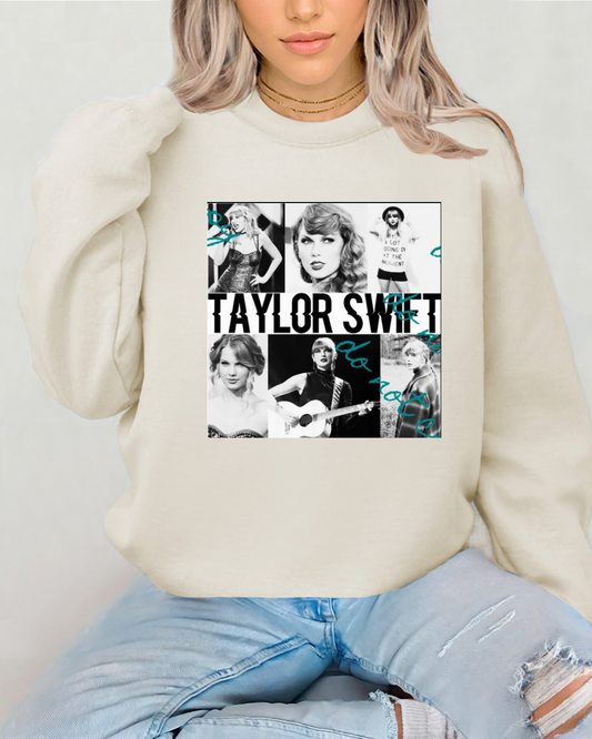 Taylor B/W Photo Sweatshirt