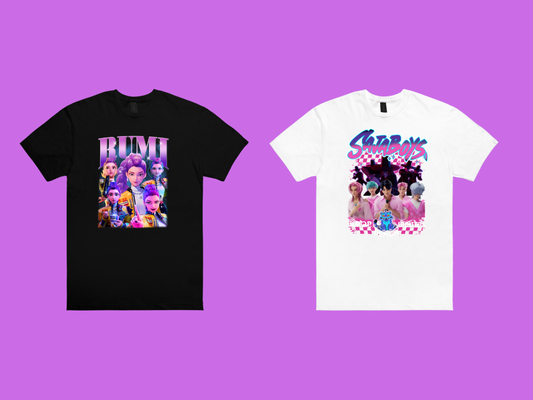 Huntr/X Saja Boys Character Adult Gildan Tshirt