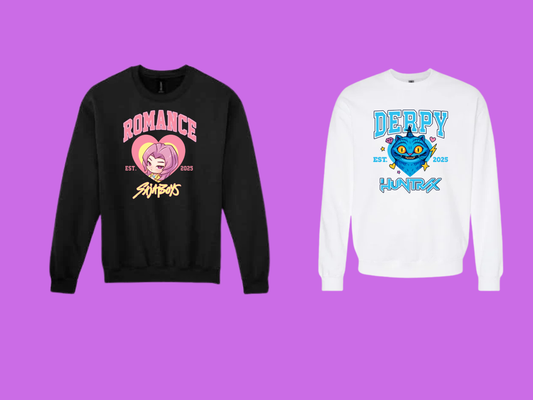 Huntr/X Saja Boys Character Adult Crewneck